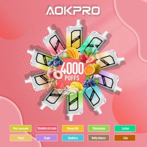 AOK Pro 4000 hơi hương vị