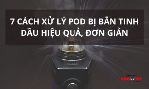 pod bị bắn tinh dầu