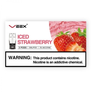 Đầu Pod Veex Iced Strawberry – Vị Dâu Tây featured