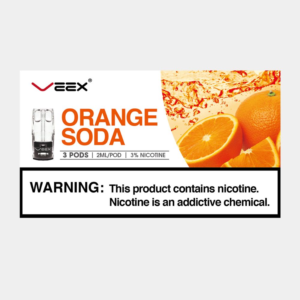 Đầu Pod Vex Orange Soda – Vị Soda Cam