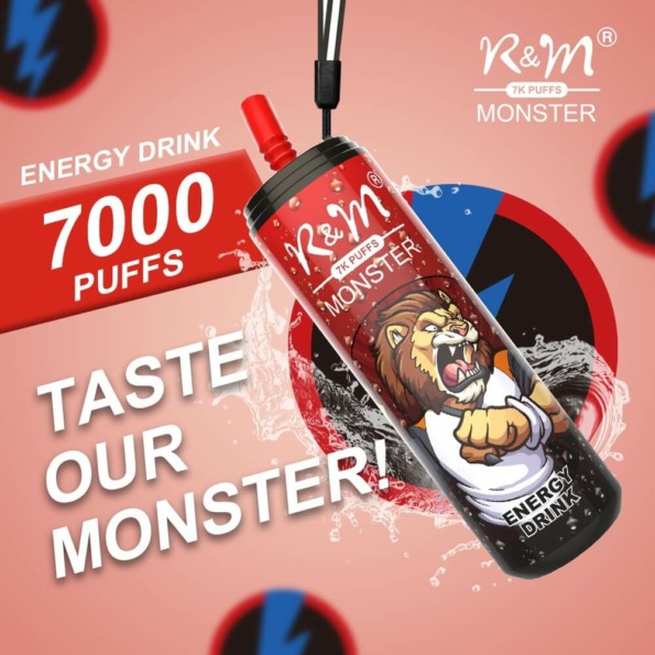 RM monster 7000 hơi nước tăng lực