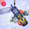 RM monster 7000 hơi vị việt quất mâm xôi