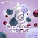 vappro s6800 vị kem cherry việt quất