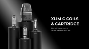 oxva xlim c pod system coil và đầu pod