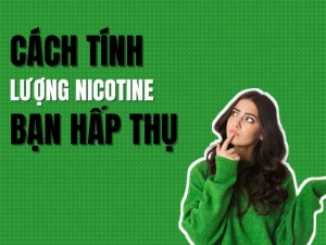 cách tính lượng nicotine