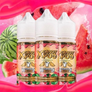 X Candy Pod Saltnic watermelon juice