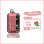 Priv Bar Turbo 10000 Hơi – Kẹo Dâu Bạc Hà (Strawberry Mint Candy)