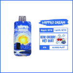 Pod 1 Lần Vappro Dream – Blueberry Cherry Cream (Kem Cherry Việt Quất)